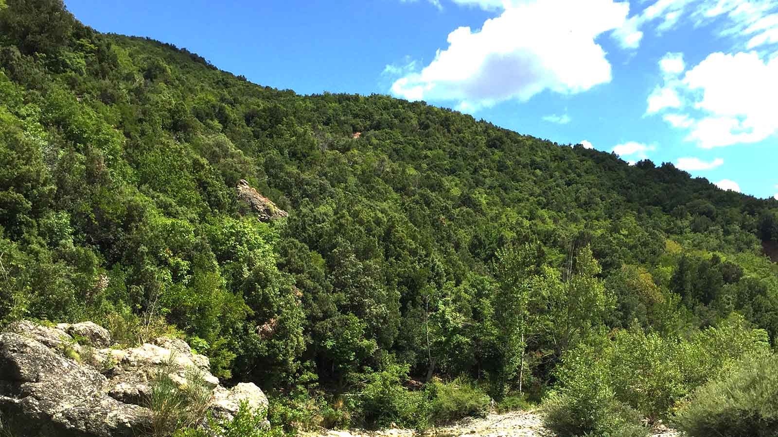 trekking masso delle fanciulle cecina